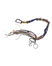 Dolce & Gabbana Dolce & Gabbana Multicolor Braided Rope Logo Bag Shoulder Women's Strap
