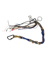 Dolce & Gabbana Dolce & Gabbana Multicolor Braided Rope Logo Bag Shoulder Women's Strap