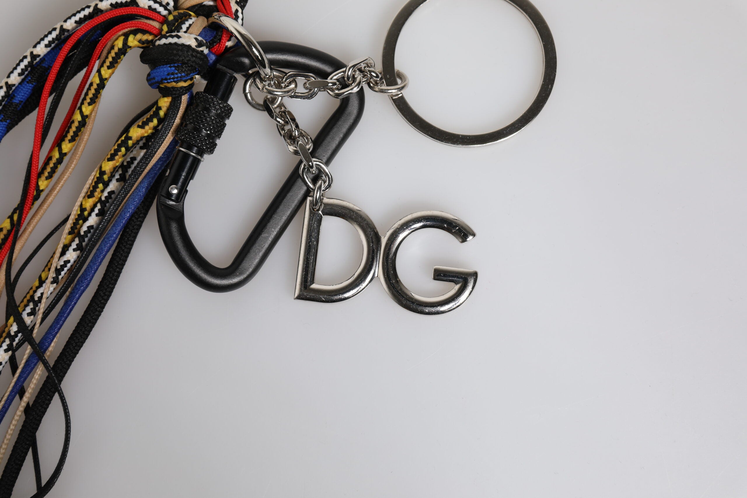 Dolce & Gabbana Dolce & Gabbana Multicolor Braided Rope Logo Bag Shoulder Women's Strap