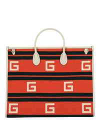Gucci Mens Pyeongchang Embroidered Tote Bag
