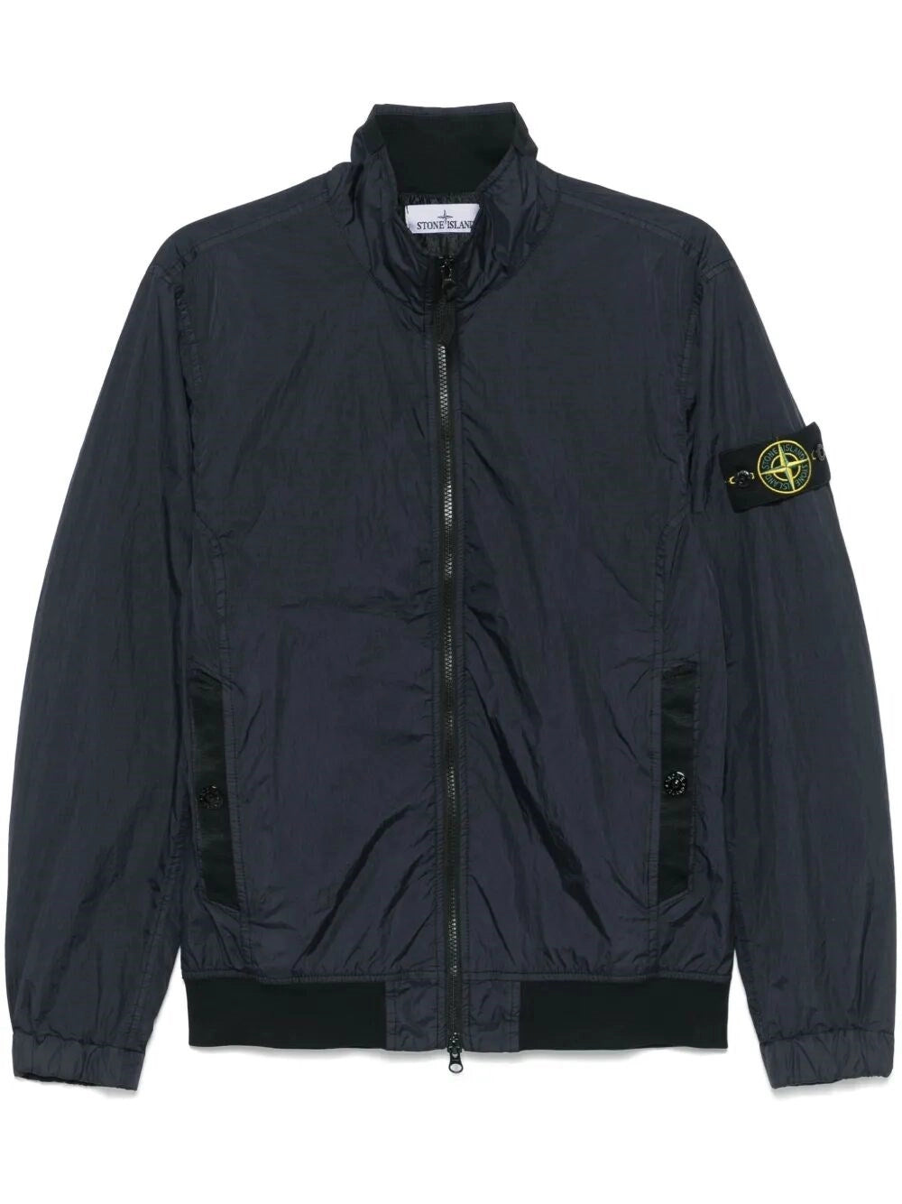 Stone Island Men Garment Dyed Crinkle Reps Ny Jacket