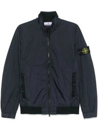 Stone Island Men Garment Dyed Crinkle Reps Ny Jacket