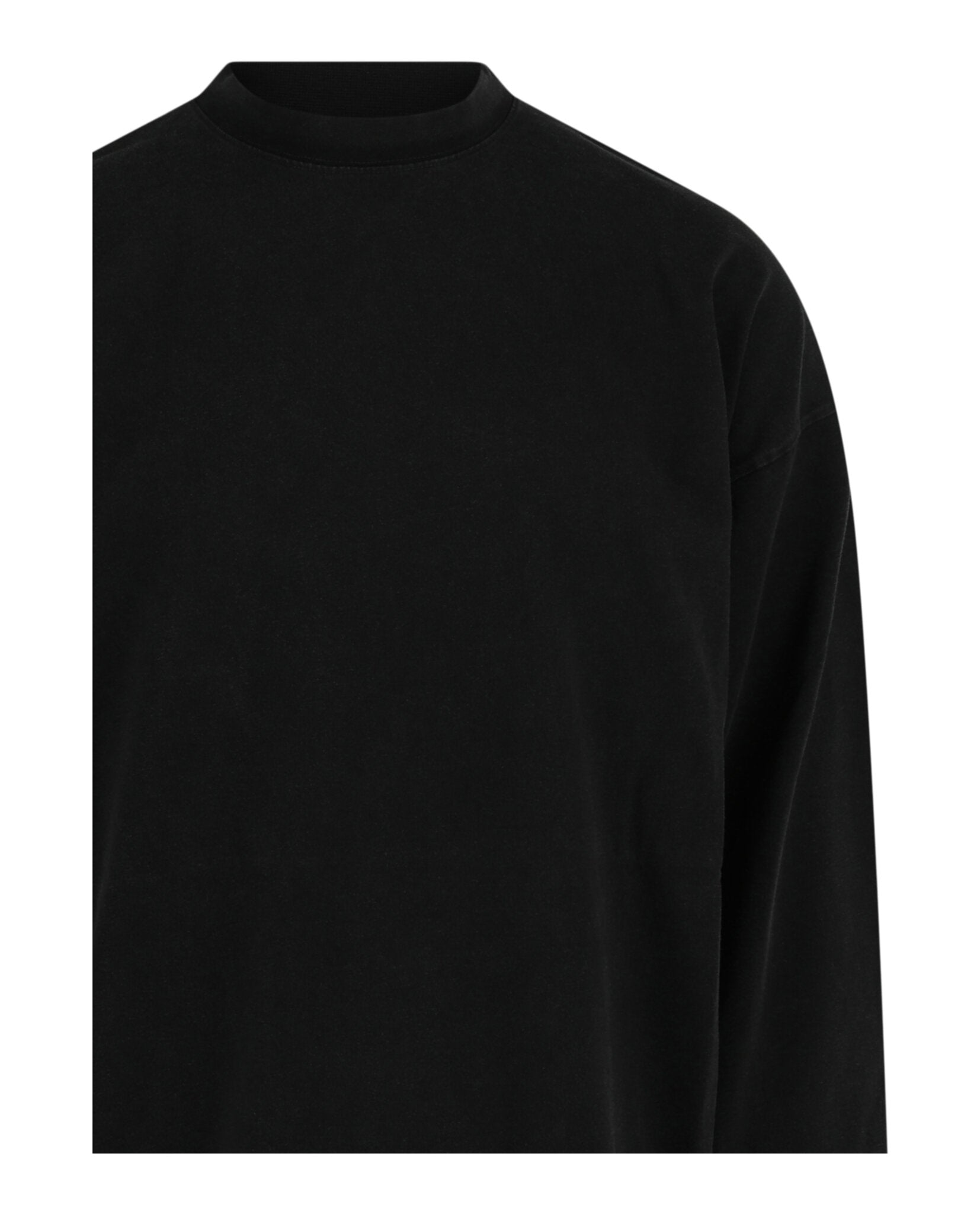 Balenciaga Balenciaga Mens Oversized Long-Sleeve Logo T-Shirt