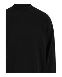 Balenciaga Balenciaga Mens Oversized Long-Sleeve Logo T-Shirt