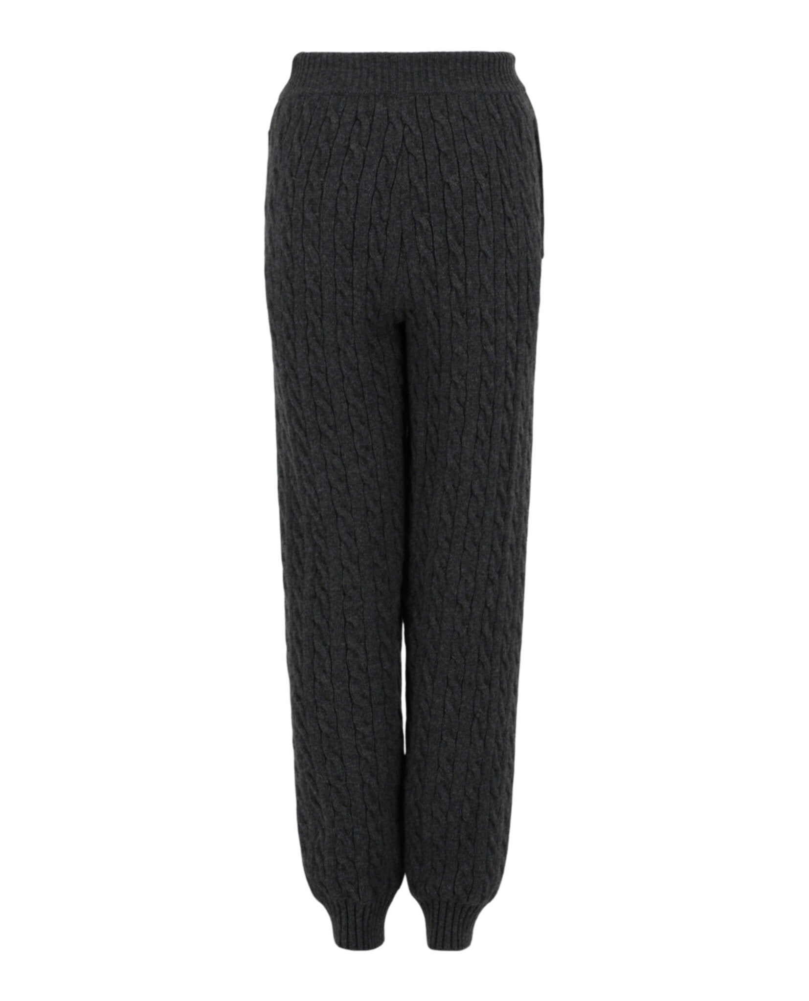 Gucci Womens Woven Cashmere Joggers