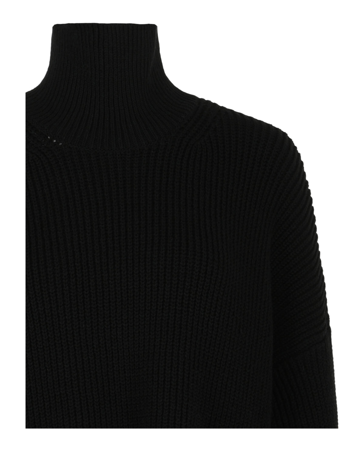 Balenciaga Womens Cropped Knit Sweater