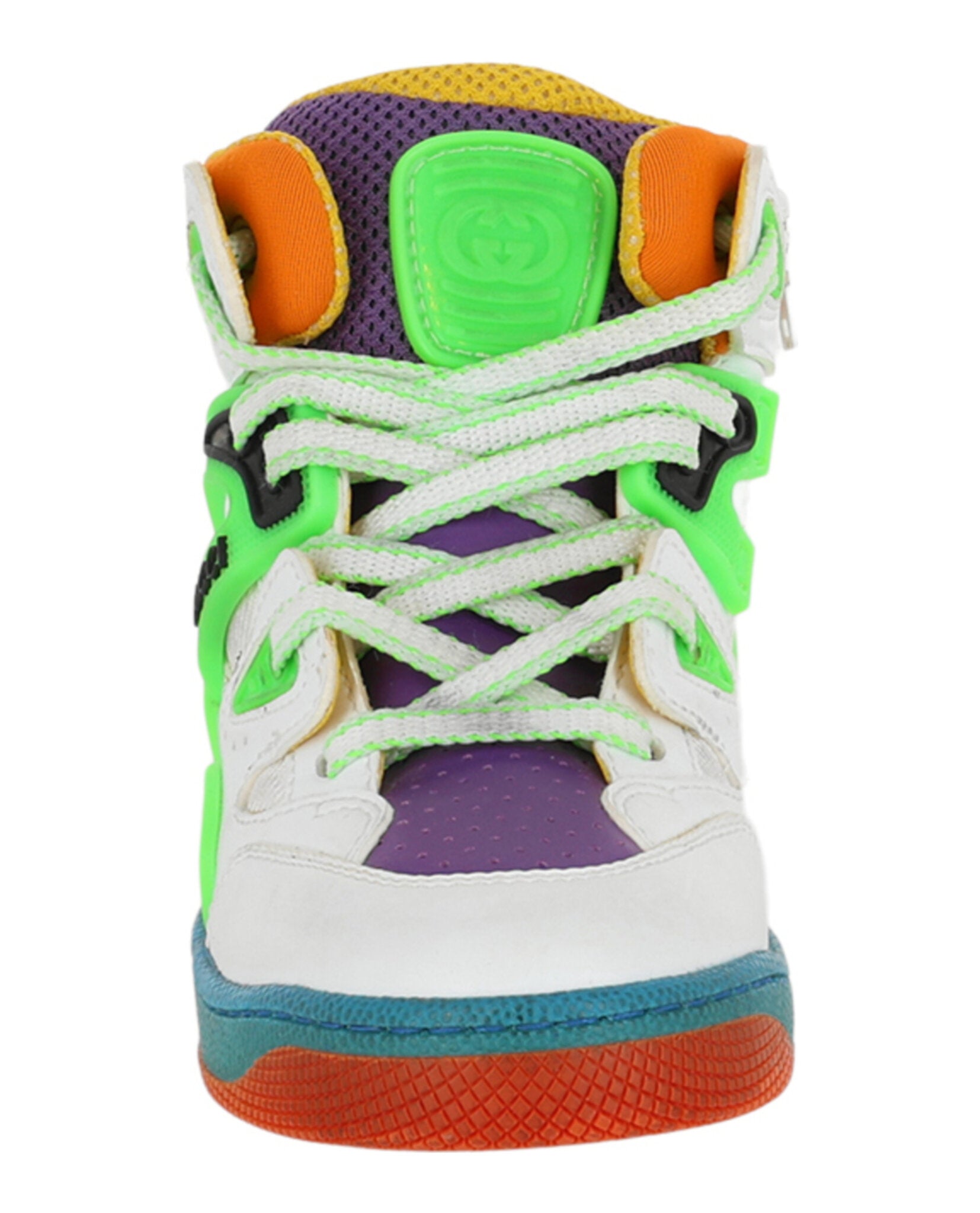 Gucci Unisex-Child Colorblock High-Top Sneakers