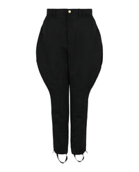Gucci Womens Satin Stirrup Pants