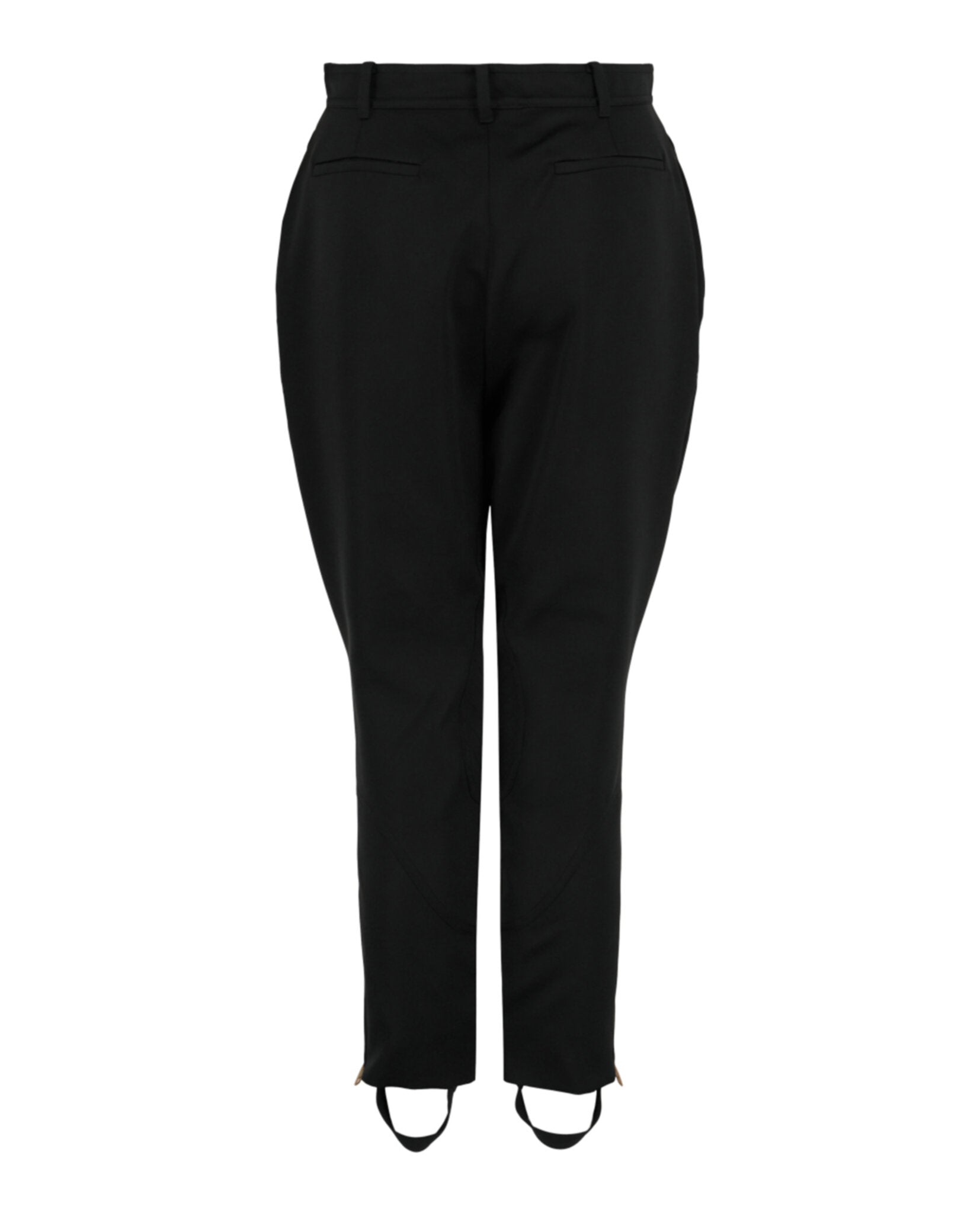 Gucci Womens Satin Stirrup Pants