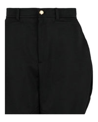 Gucci Womens Satin Stirrup Pants