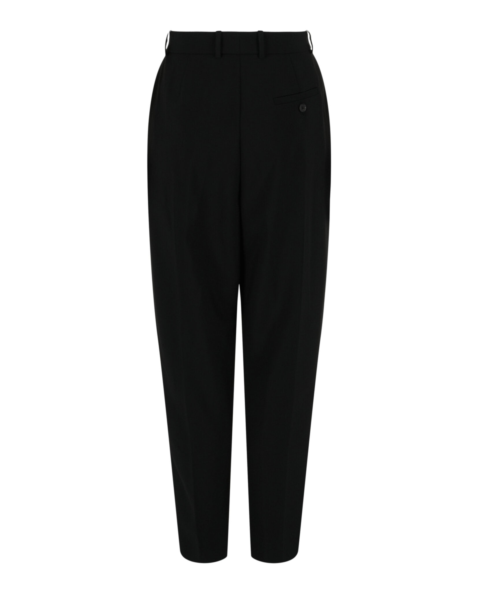 Alexander McQueen Alexander McQueen Womens Pleated Wool Trousers