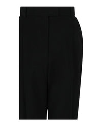 Alexander McQueen Alexander McQueen Womens Pleated Wool Trousers
