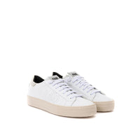 P448 P448 White Leather Women's Sneakers