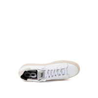 P448 P448 White Leather Women's Sneakers