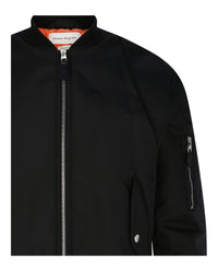 Alexander McQueen Mens Harness Ma-1 Bomber Jacket