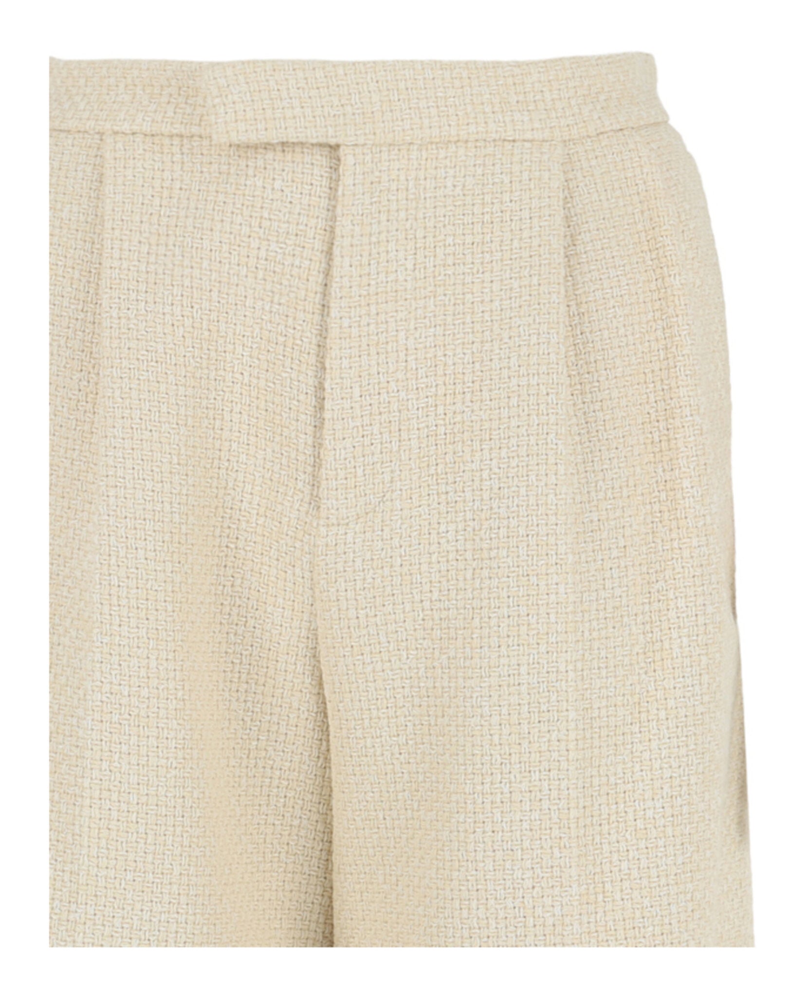 Gucci Womens High Rise Tweed Shorts