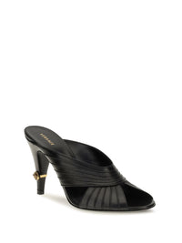 Versace Women Gianni Nappa Leather Mules