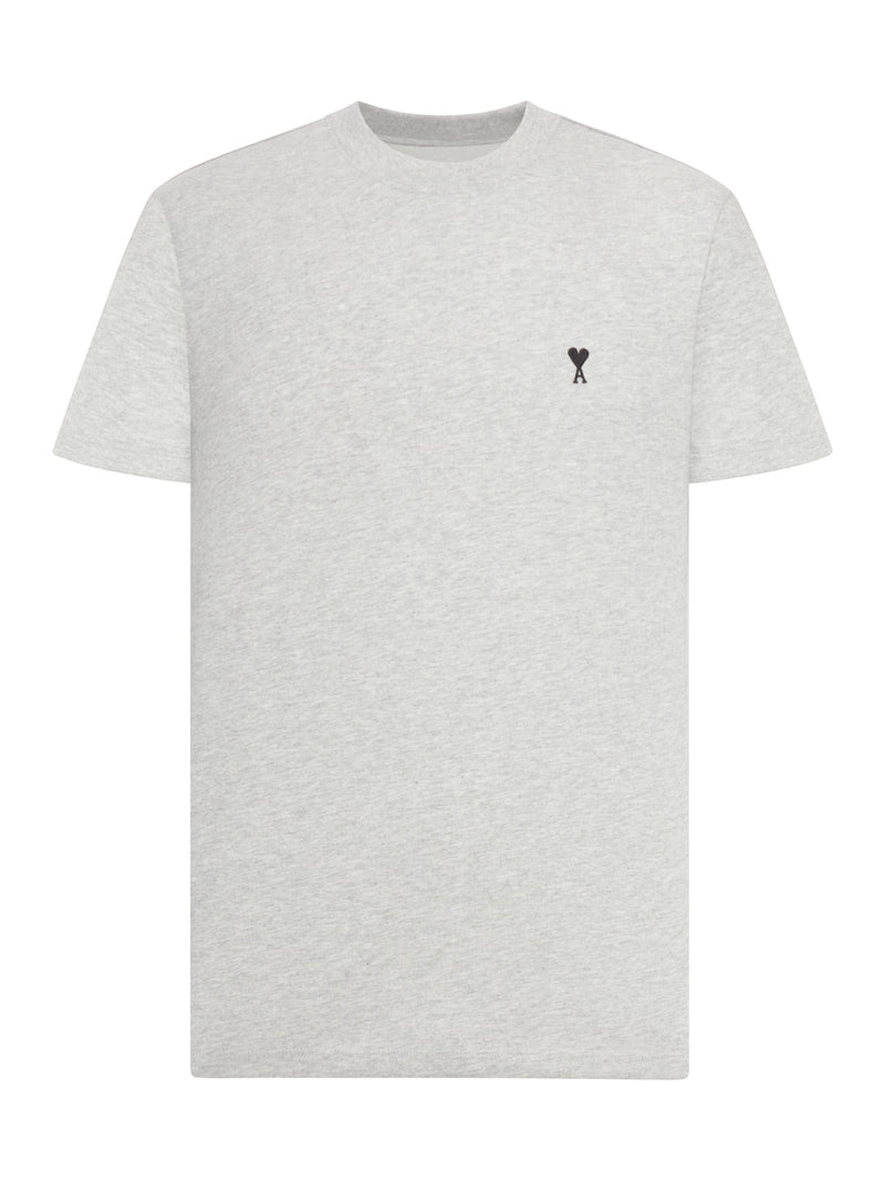 Ami Paris Ami Paris Men Ami De Coeur T-Shirt In Organic Cotton Jersey
