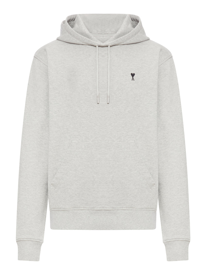 Ami Paris Ami Paris Men Ami De Coeur Cotton Hoodie