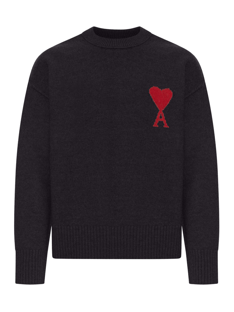 Ami Paris Men Ami De Coeur Wool Sweater
