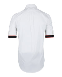 Alexander McQueen Mens Selvedge Tape Button-Up Shirt