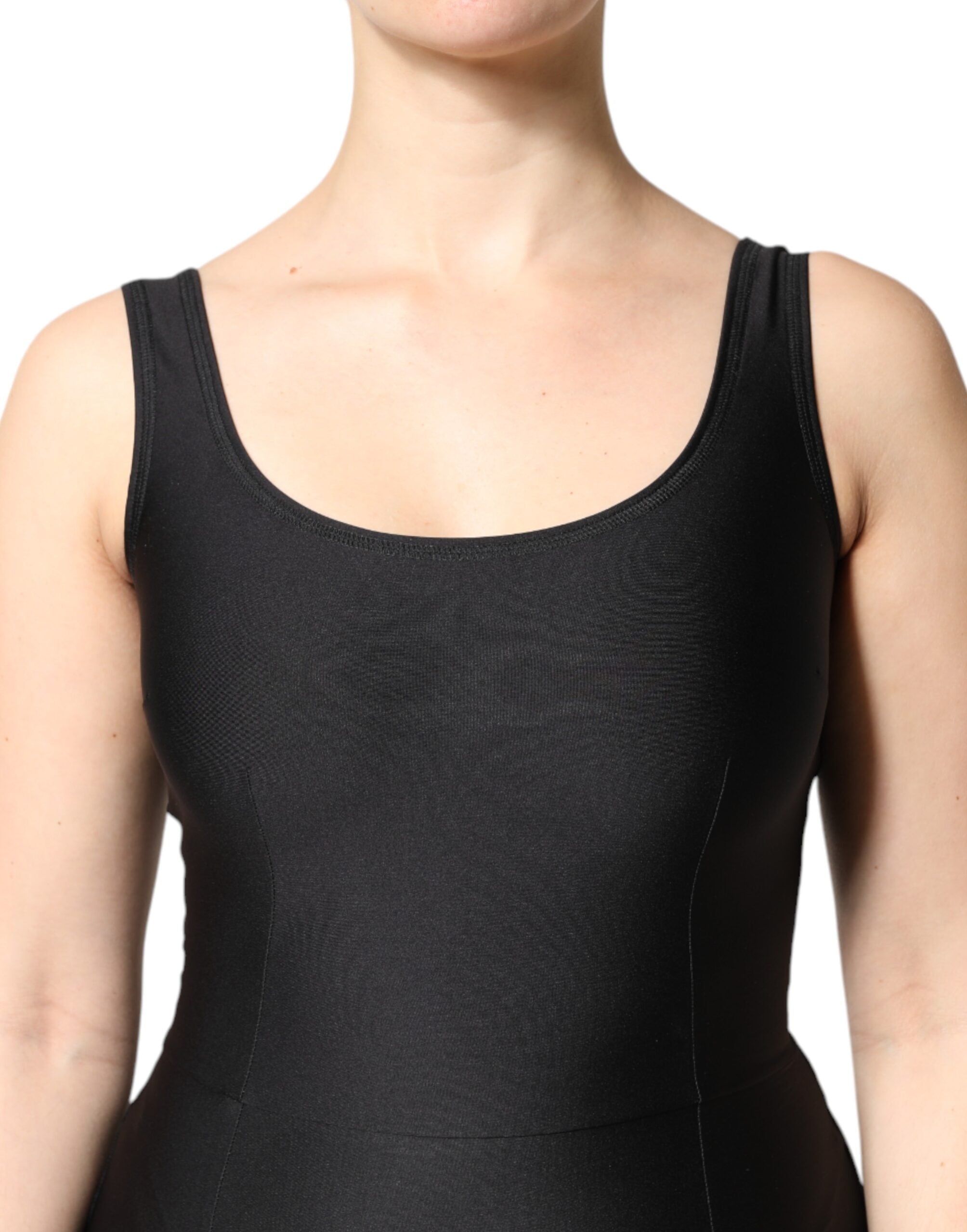 Dolce & Gabbana Dolce & Gabbana Black Sleeveless Bodycon Women Jumpsuit Women's Dress