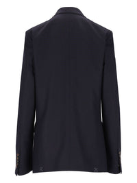 Dries Van Noten Women Embroidered Double-Breasted Blazer