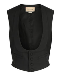 Gucci Mens Wool Tailored Vest