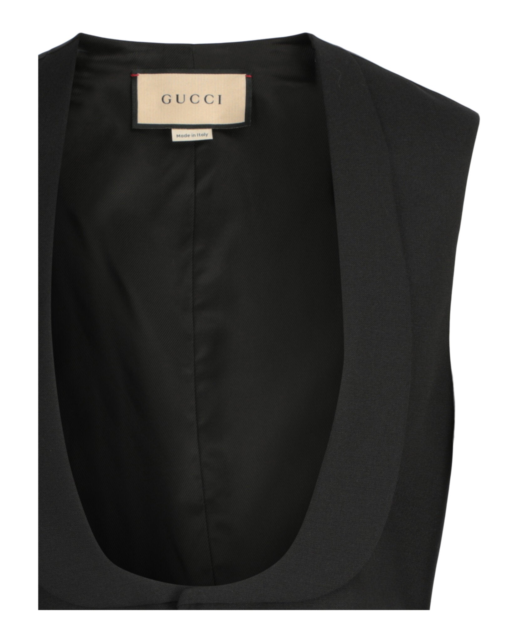 Gucci Mens Wool Tailored Vest