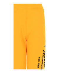 Alexander McQueen Womens Side Graffiti Logo Joggers