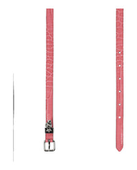 Alexander McQueen Womens Thin Double Wrap Skull Belt