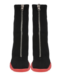 Alexander McQueen Womens Slim Tread Ankle Boots