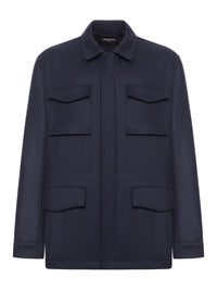 Kiton Men Multi-Pocket Cashmere Field Jacket