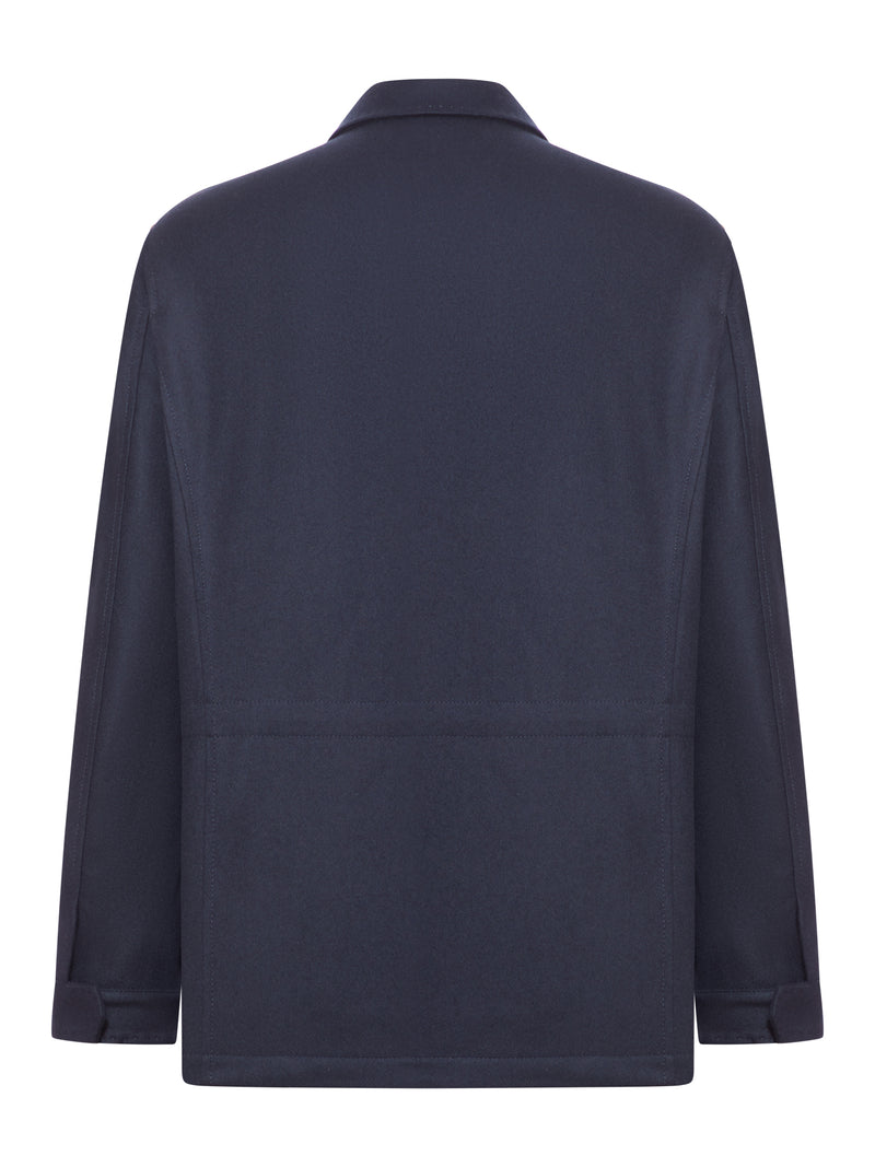 Kiton Men Multi-Pocket Cashmere Field Jacket