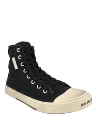 Balenciaga Mens Paris High-Top Sneakers