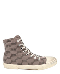 Balenciaga Mens Paris BB Monogram High-Top Sneakers