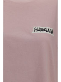BALENCIAGA Balenciaga Women Logo-Print T-Shirt