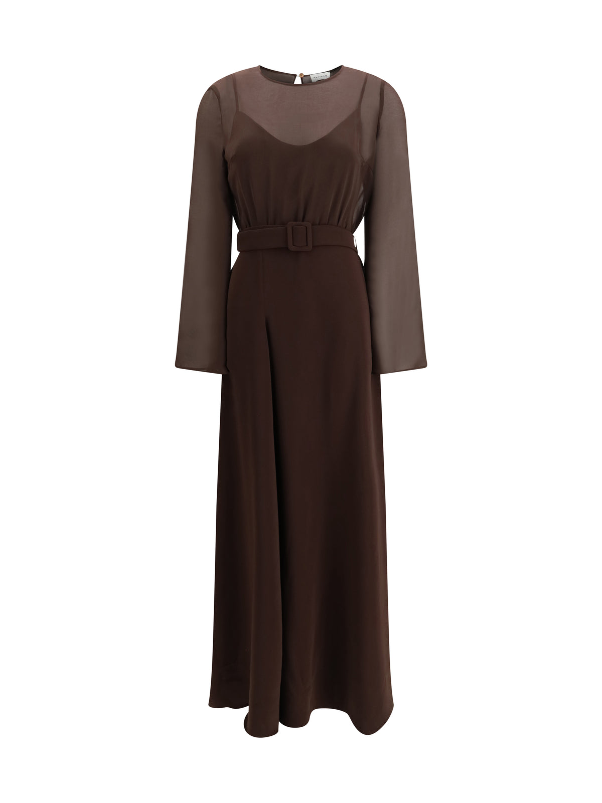 P.A.R.O.S.H. P.A.R.O.S.H. Women Long Belted Dress