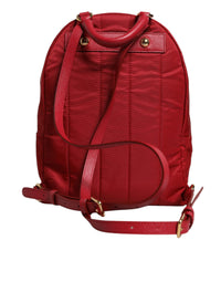 Dolce & Gabbana Dolce & Gabbana Red #DGFAMILY VULCANO Embellishment Backpack Women's Bag