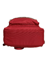 Dolce & Gabbana Dolce & Gabbana Red #DGFAMILY VULCANO Embellishment Backpack Women's Bag
