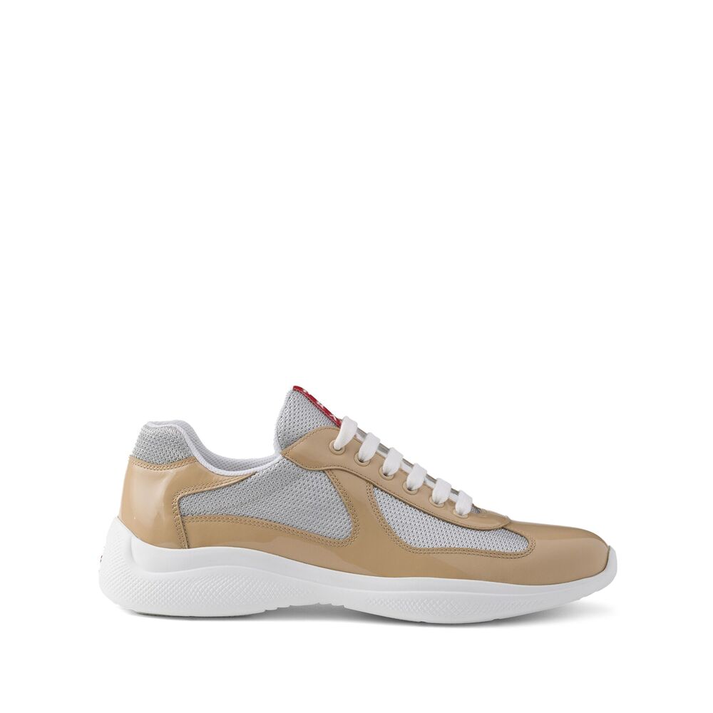 Prada Prada Neutrals Trainers - Low-Tops Men