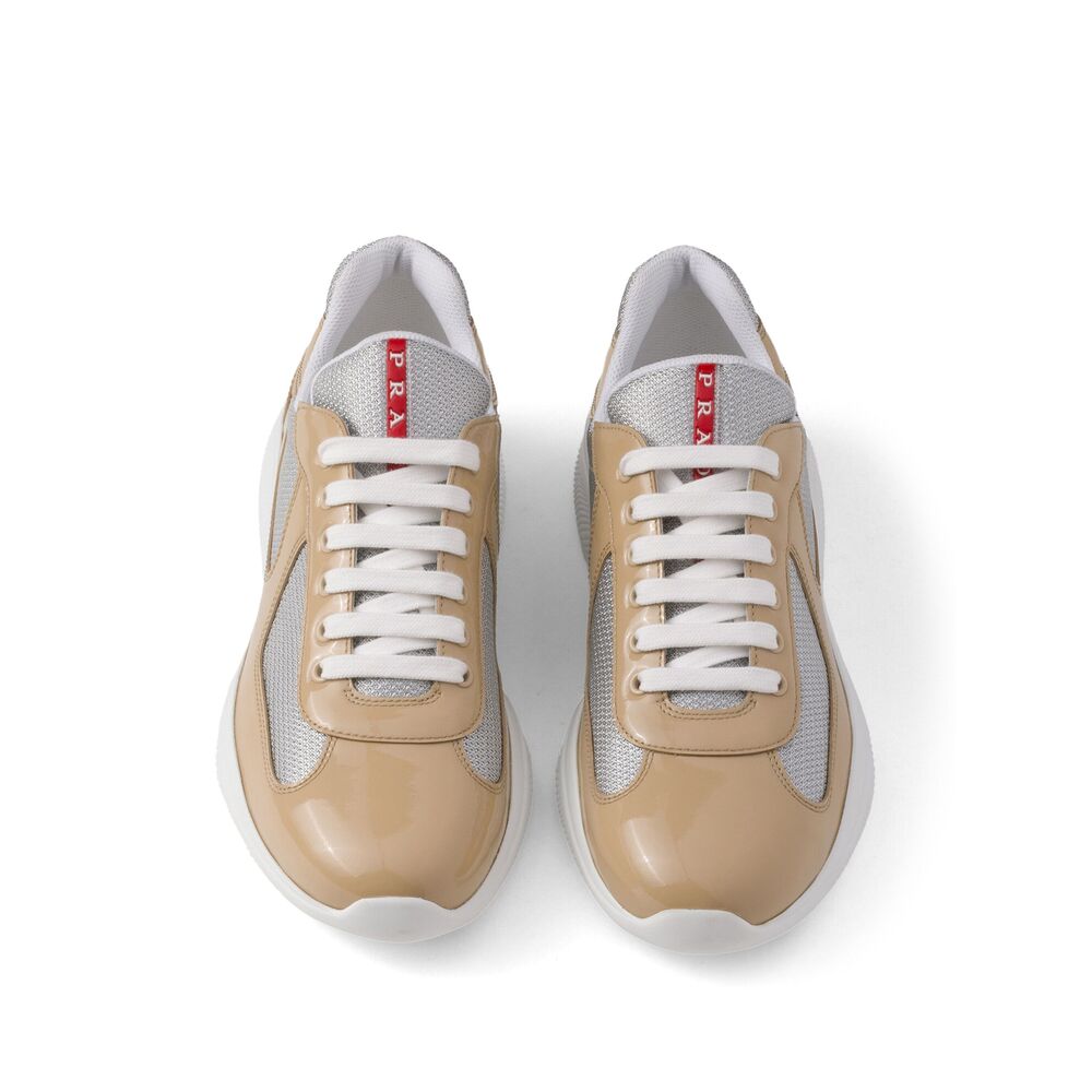 Prada Prada Neutrals Trainers - Low-Tops Men