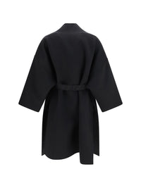 Fendi Women Ff Zucca Wool Coat
