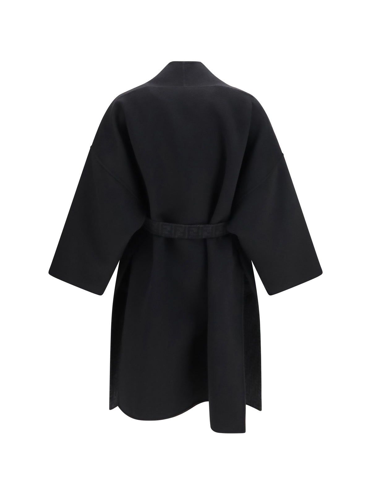 Fendi Women Ff Zucca Wool Coat