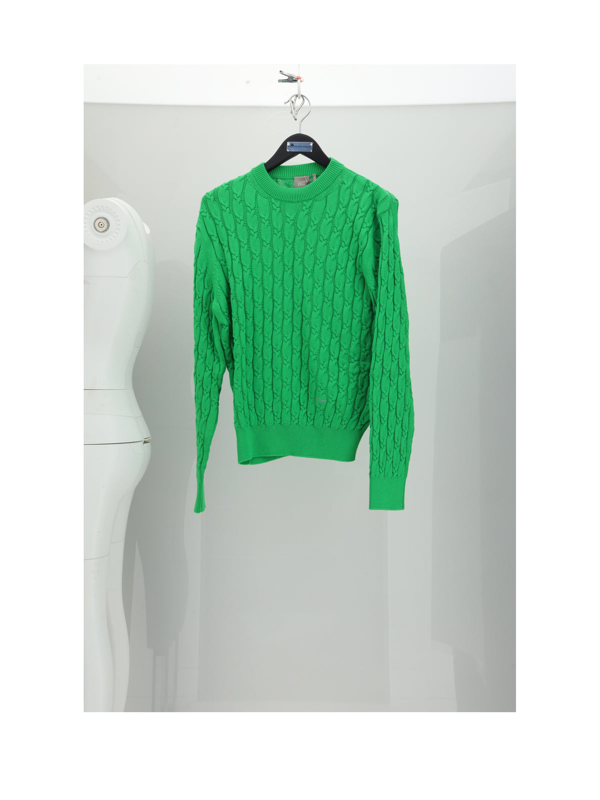Dior Homme Men Knit Intrecciato Must Buy Cotone