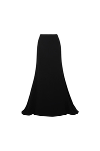 Valentino Garavani Valentino Garavani Silk-Cady Maxi Skirt Nero 3B0Raar01Mm_0No