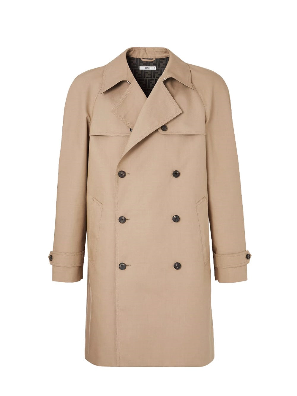 Fendi Men Logo Coat