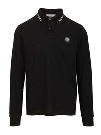 Stone Island Stone Island Men Long-Sleeved Polo Shirt