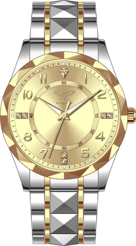 Invicta Men's Specialty Gold Dial Watch - 69022