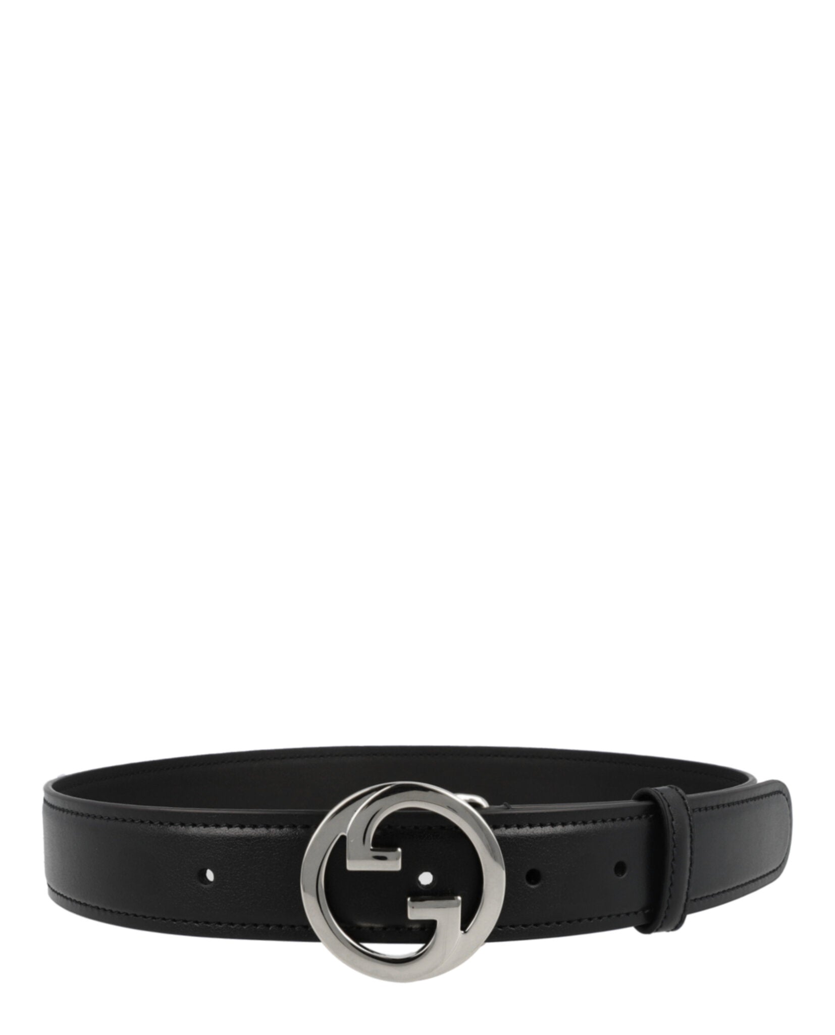 Gucci Gucci Womens Blondie Leather Belt